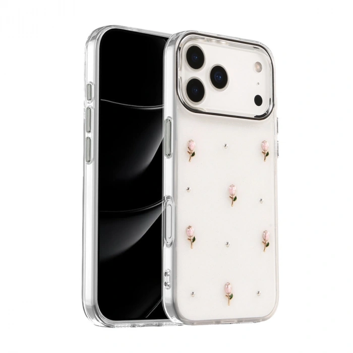 Apple İphone 17 Pro Fiyonk Desenli Kapak - Desen 6