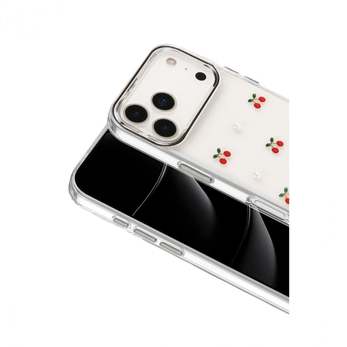 Apple İphone 17 Pro Fiyonk Desenli Kapak - Desen 9