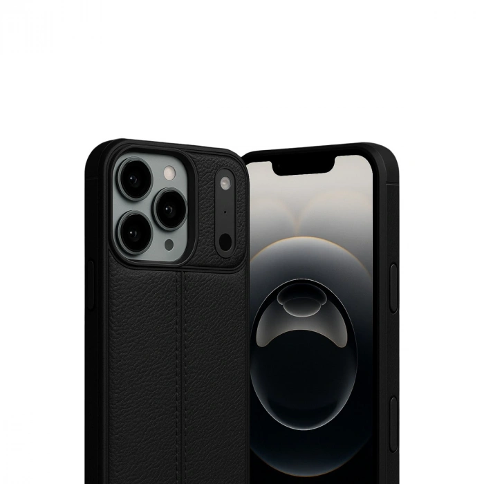 Apple İphone 17 Pro Max Auto Focus Kapak - Siyah