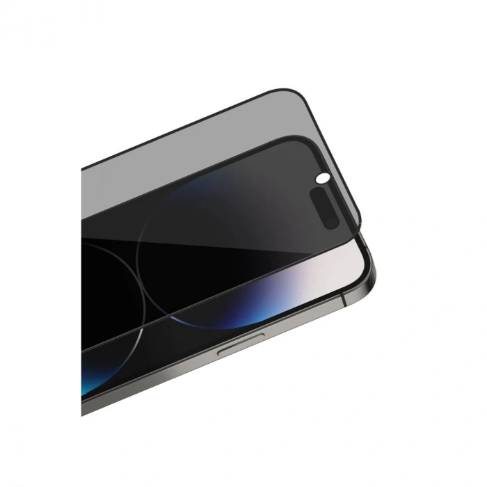 Apple İphone 17 Pro Max Bilvis 3x Ar Hayalet Cam Ekran Koruyucu - Siyah