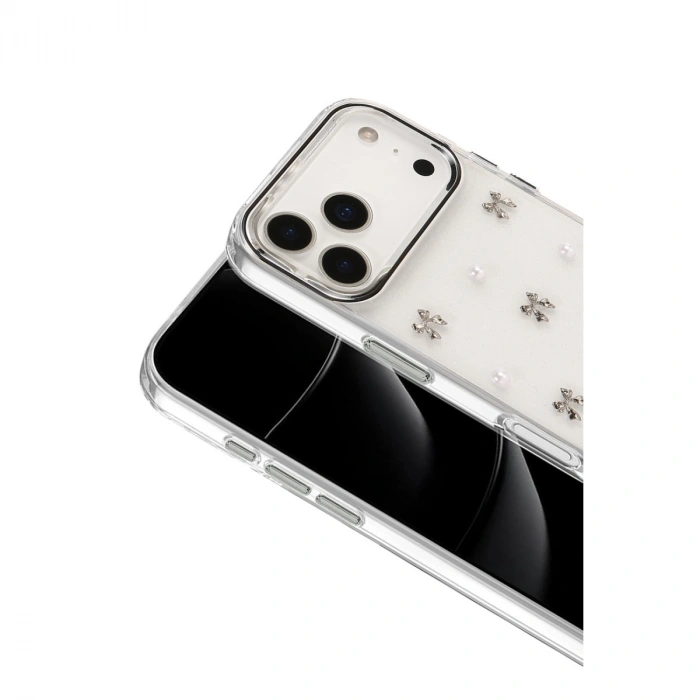 Apple İphone 17 Pro Max Fiyonk Desenli Kapak - Desen 8