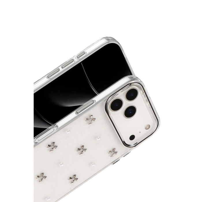 Apple İphone 17 Pro Max Fiyonk Desenli Kapak - Desen 8