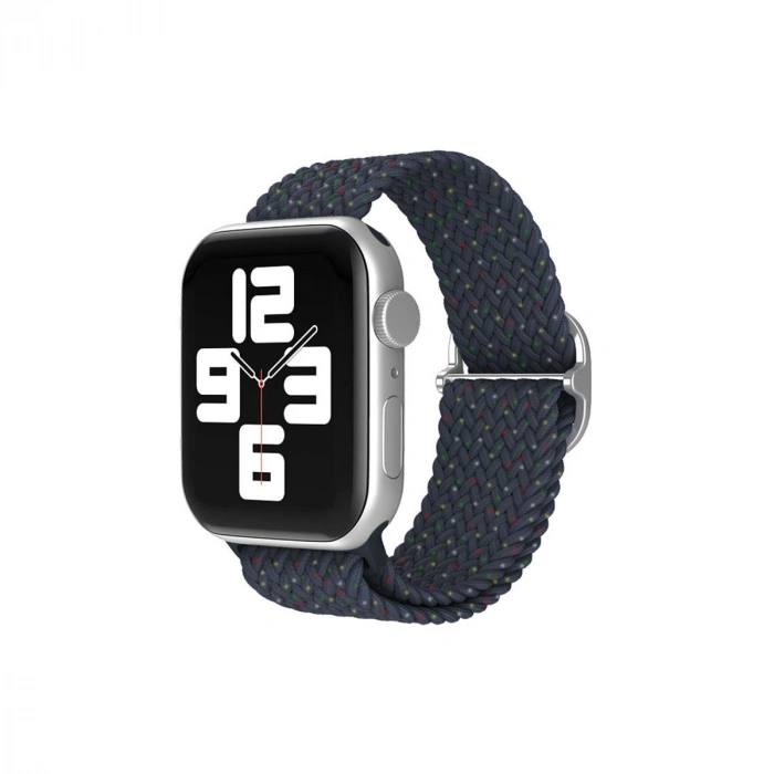 Apple Watch 38mm  Kordon (saat Değildir) - Benekli Lacivert