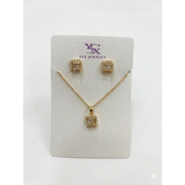 Baget Taşlı Set