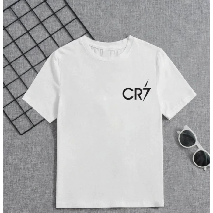 Erkek Çocuk Baskılı T-Shirt - Beyaz