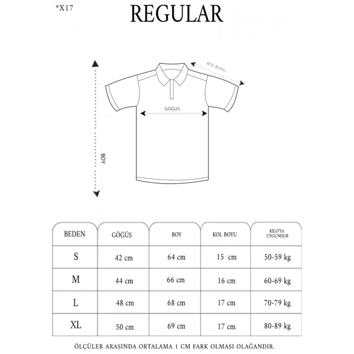 Erkek Polo Yaka tişört Slim Fit Baskılı Kısa kol T-Shirt - Haki