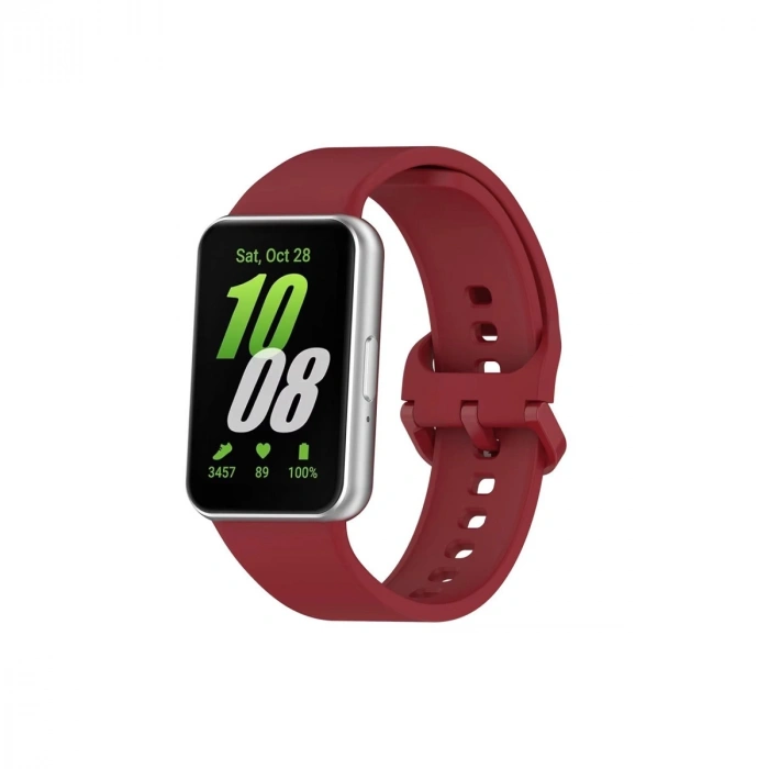 Fit 3 Kr419 Ware Silikon Kordon (saat Değildir) - Bordo
