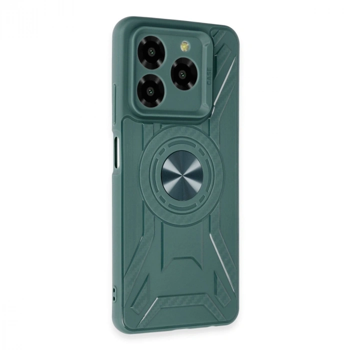 General Mobile Era 30 Kılıf Lincoln Silikon - Koyu Yeşil