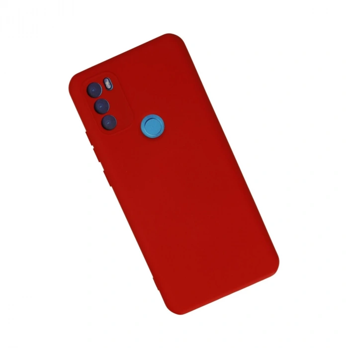 General Mobile Gm 21 Plus Kılıf Nano İçi Kadife Silikon - Kırmızı