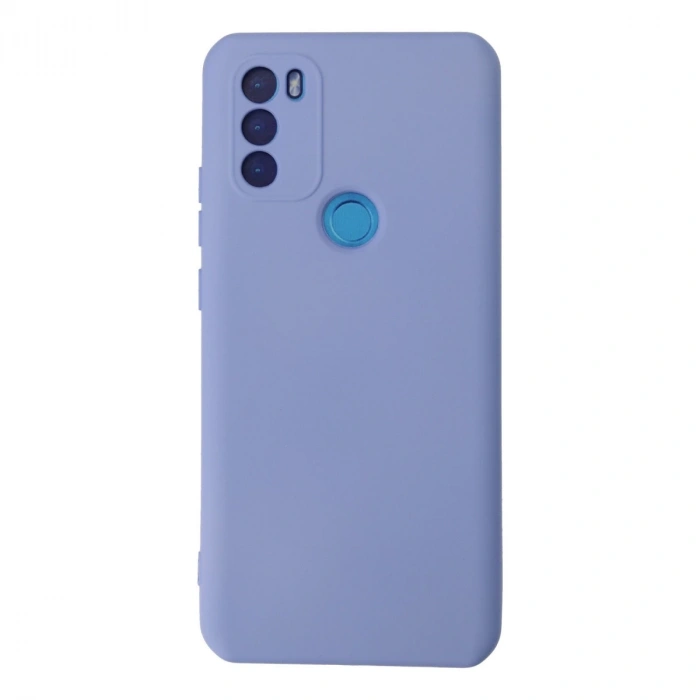 General Mobile Gm 21 Plus Kılıf Nano İçi Kadife Silikon - Lila