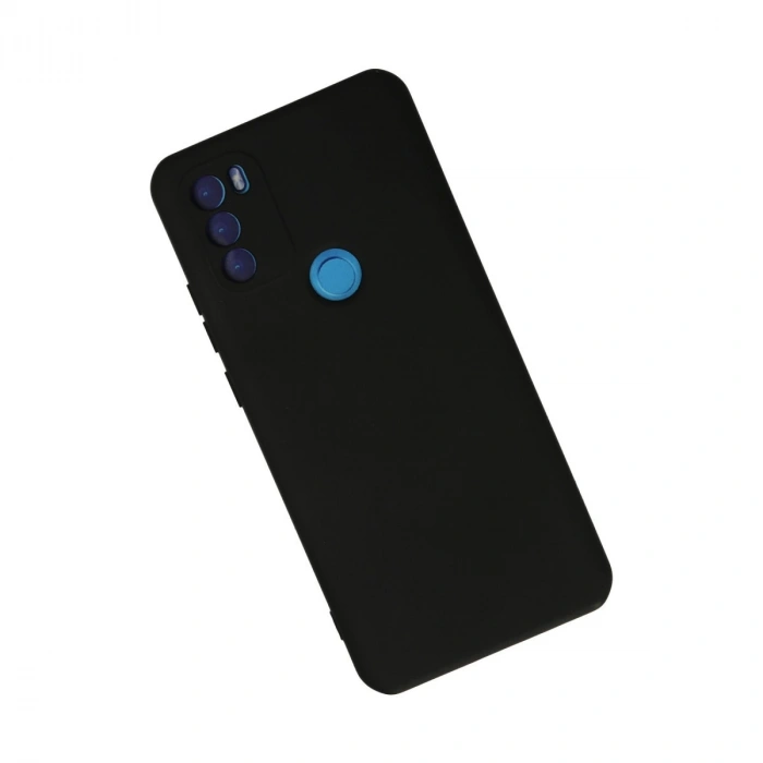 General Mobile Gm 21 Plus Kılıf Nano İçi Kadife Silikon - Siyah