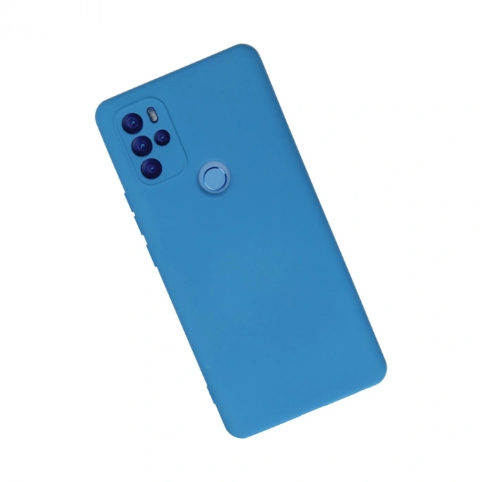 General Mobile Gm 21 Pro Kılıf Nano İçi Kadife Silikon - Mavi