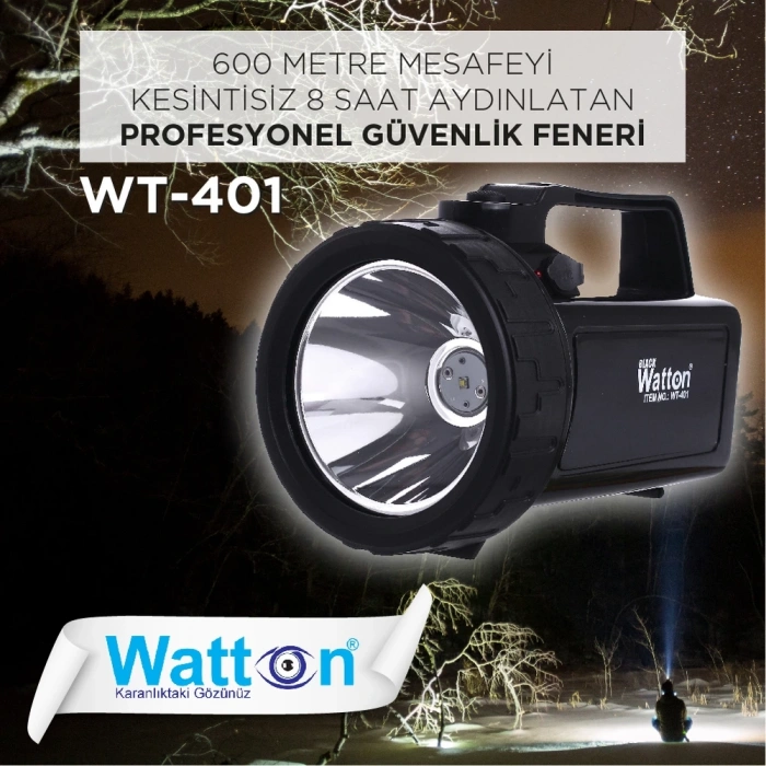Güvenlik Feneri 30 W Kuvvetinde Wt-401