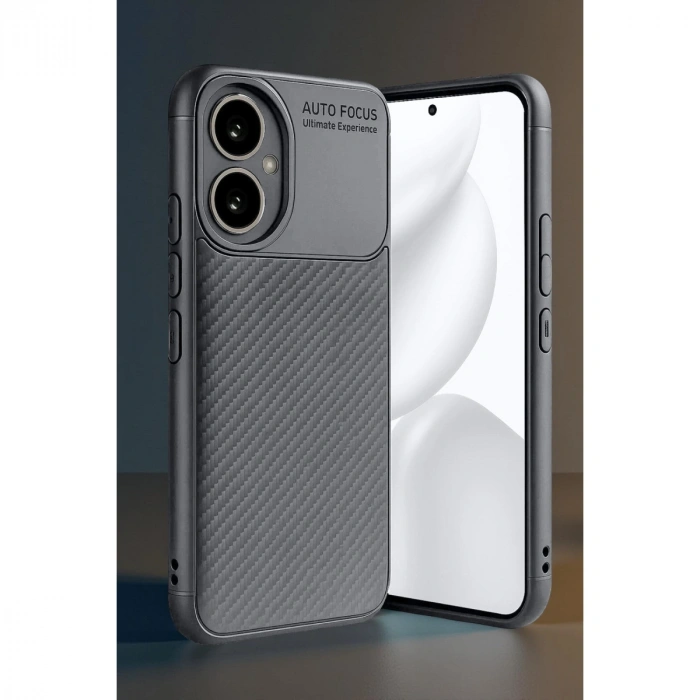 Honor 400 Kılıf Auto Focus Karbon Kapak - Gri