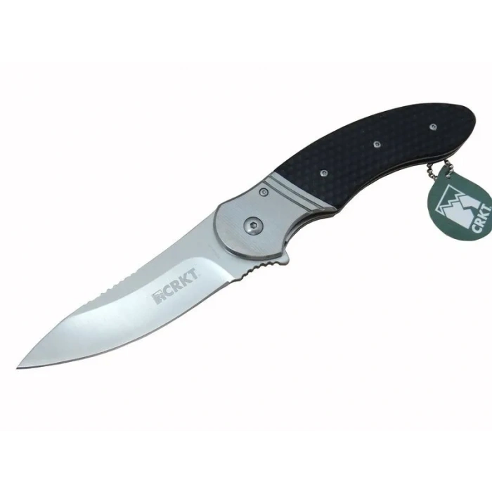 Hotenanny K 300 Kxp Kamp Çakı 23 Cm - Kaymaz Sap, Otomatik, Kılıflı