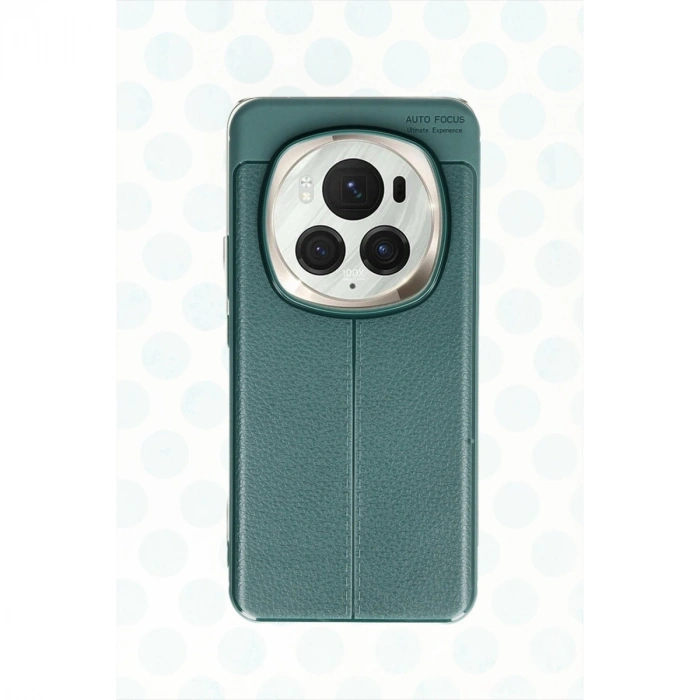 Huawei Honor Magic 6 Pro Kılıf Auto Focus Kapak - Koyu Yeşil