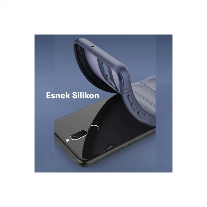 Huawei Mate 10 Lite Kılıf Optimum Silikon - Kırmızı