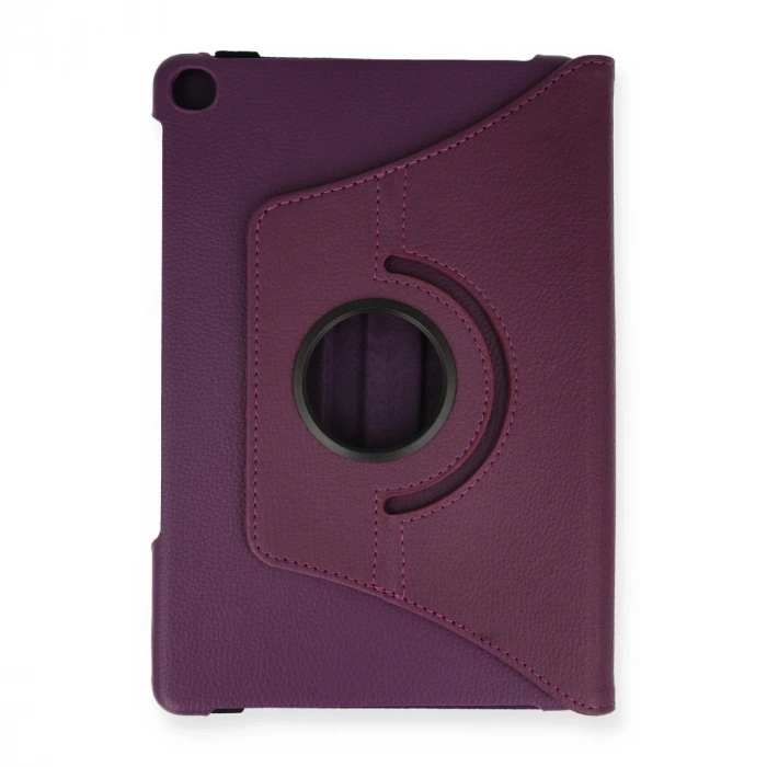 Huawei Matepad T10s 10.1 Kılıf 360 Tablet Deri Kılıf - Mürdüm