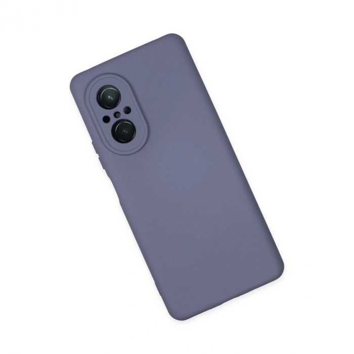 Huawei Nova 9 Se Kılıf Nano İçi Kadife Silikon - Gri