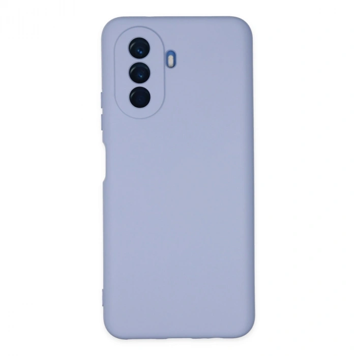 Huawei Nova Y70 Kılıf Nano İçi Kadife Silikon - Lila