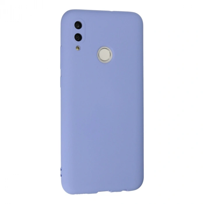 Huawei P Smart 2019 Kılıf Nano İçi Kadife Silikon - Lila