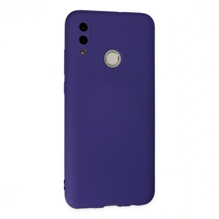 Huawei P Smart 2019 Kılıf Nano İçi Kadife Silikon - Mor
