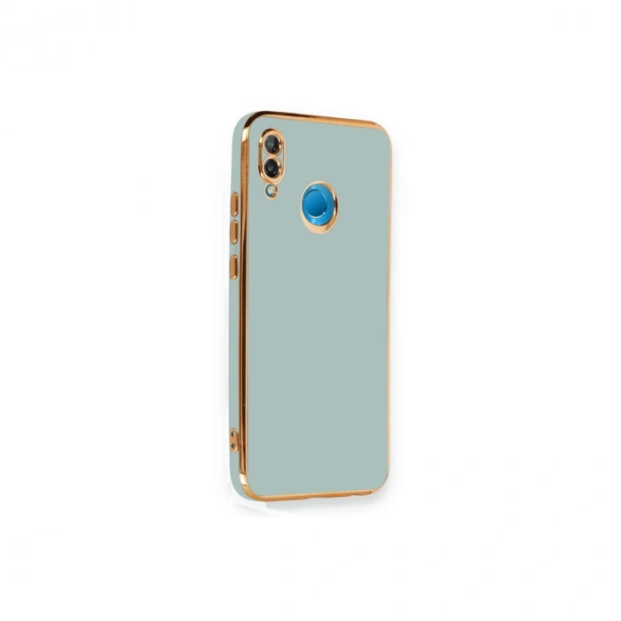 Huawei P20 Lite Kılıf Volet Silikon - Açık Yeşil