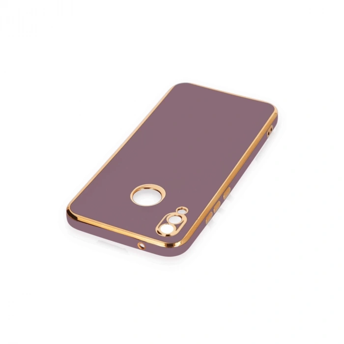 Huawei P20 Lite Kılıf Volet Silikon - Mor