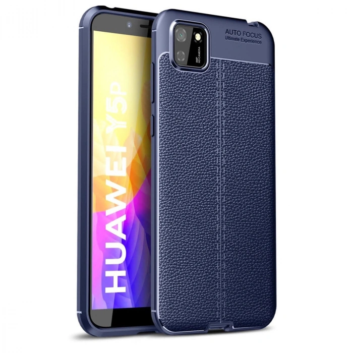 Huawei Y5p Kılıf Auto Focus Kapak - Lacivert