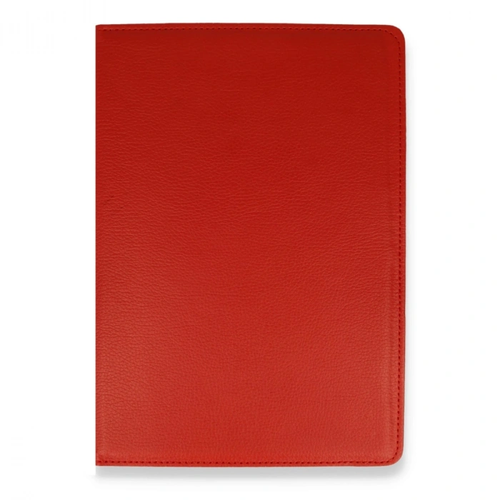 İpad 10.2 (7.nesil) Kılıf 360 Tablet Deri Kılıf - Kırmızı