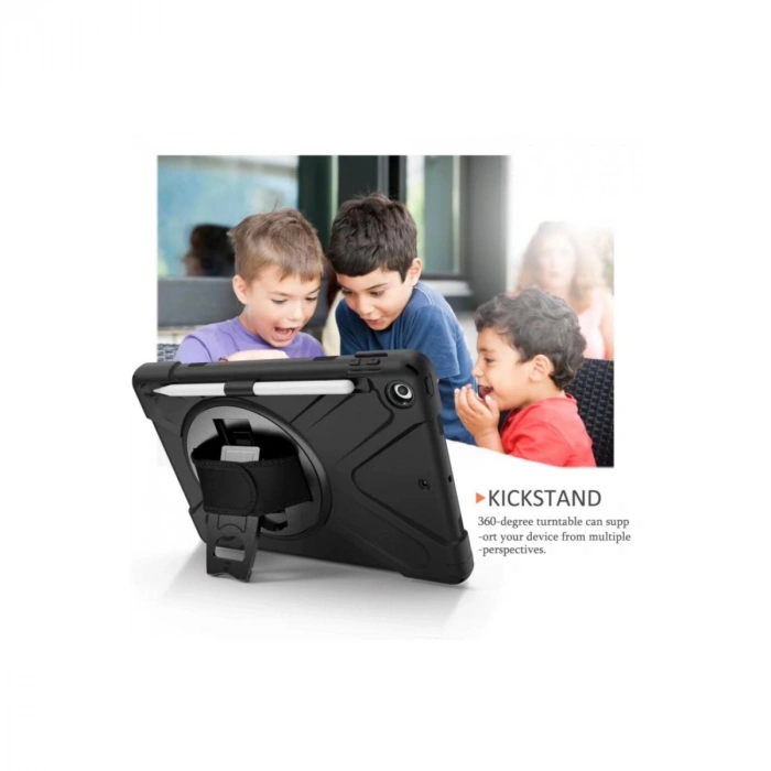 İpad 10.2 (7.nesil) Kılıf Amazing Tablet Kapak - Siyah