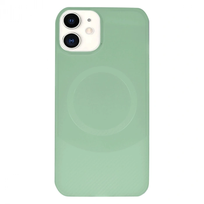 İphone 11 Kılıf Maya Karbon Kapak - Su Yeşili