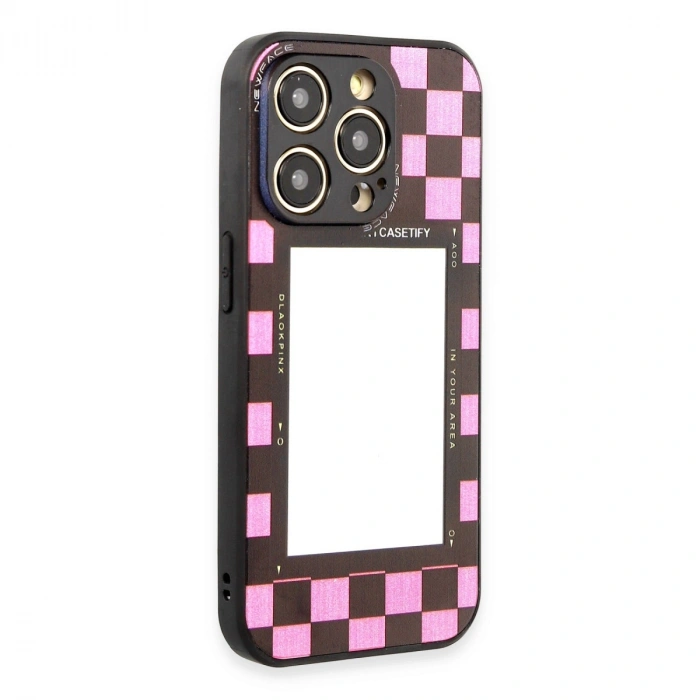 İphone 12 Pro Kılıf Mirror Desenli Kapak - Mirror - 8