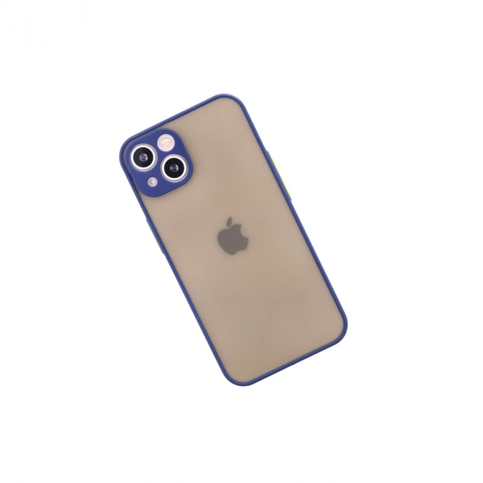 İphone 13 Mini Kılıf Montreal Silikon Kapak - Lacivert