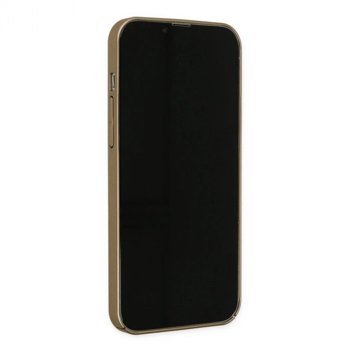 İphone 13 Pro Kılıf Jack Magneticsafe Lens Silikon - Gold
