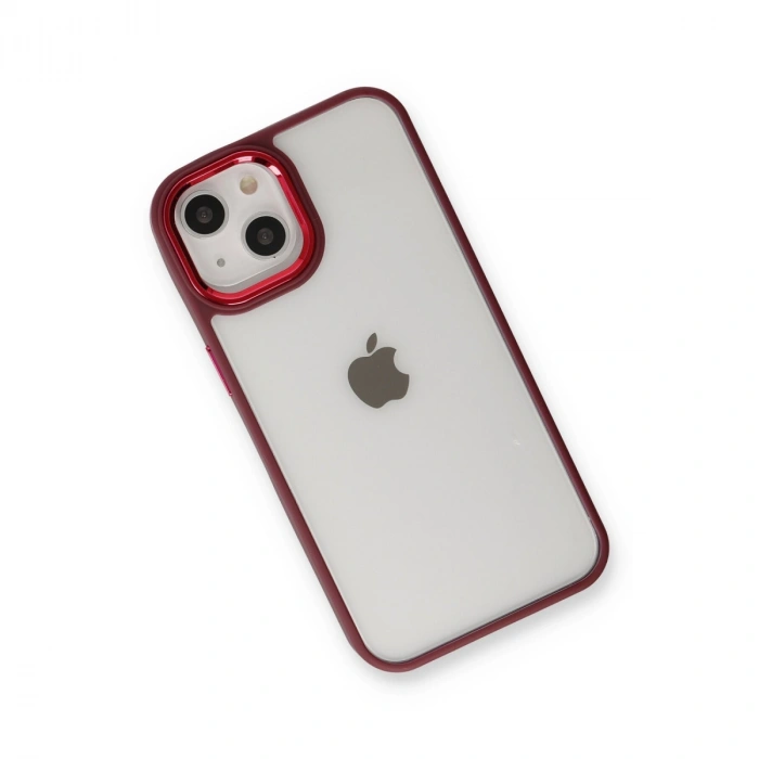 İphone 14 Plus Kılıf Dora Kapak - Kırmızı