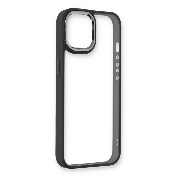 İphone 14 Plus Kılıf Dora Kapak - Siyah