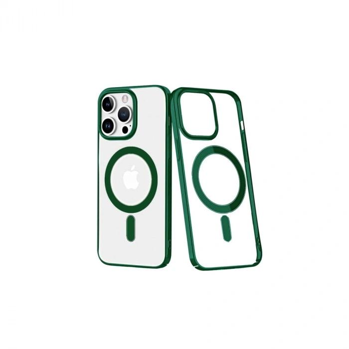 İphone 14 Pro Kılıf Element Magneticsafe Sert Kapak - Köknar Yeşili