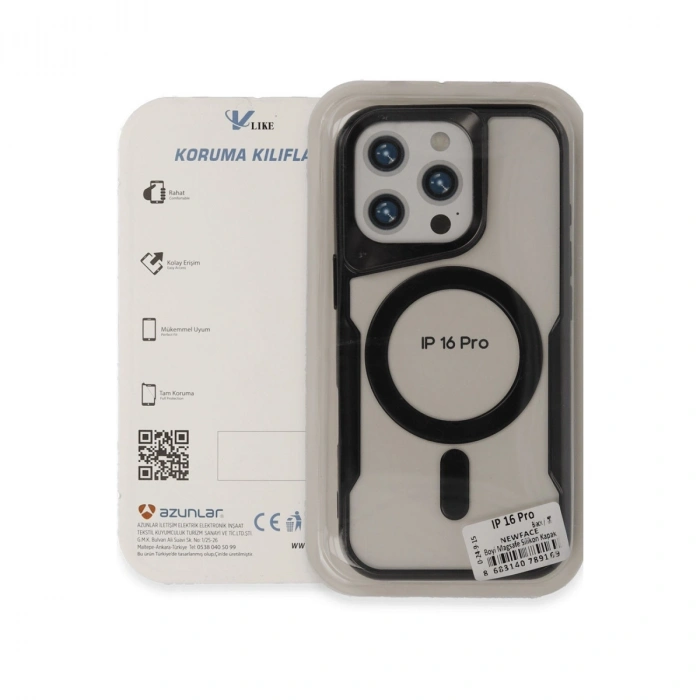 İphone 16 Pro Max Kılıf Boyi Magsafe Silikon Kapak - Derin Mor