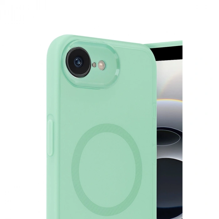 İphone 16e Kılıf Maya Karbon Kapak - Koyu Yeşil