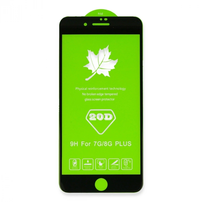 İphone 6 20d Premium Cam Ekran Koruyucu - Beyaz