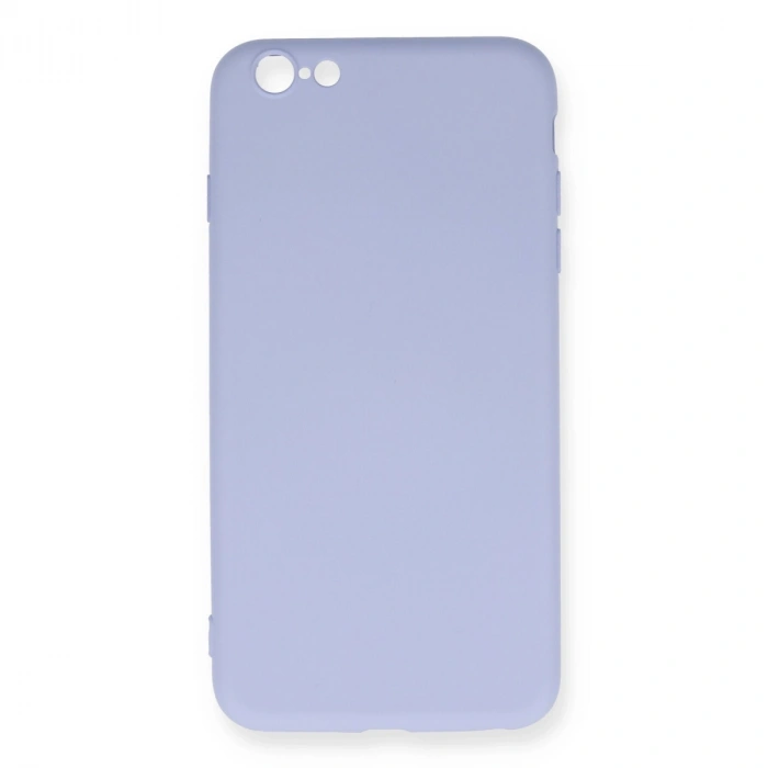 İphone 6 Plus Kılıf Nano İçi Kadife Silikon - Lila