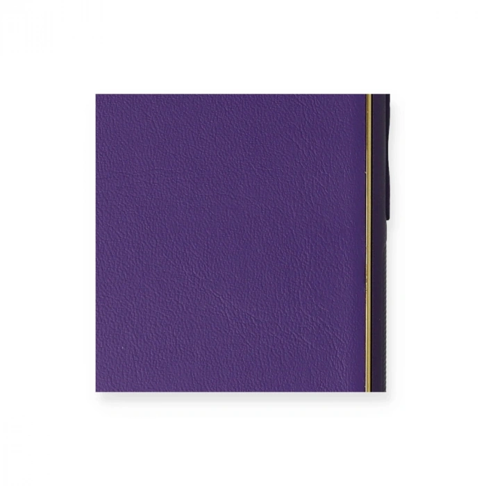 İphone 7 Kılıf Coco Deri Silikon Kapak - Mor