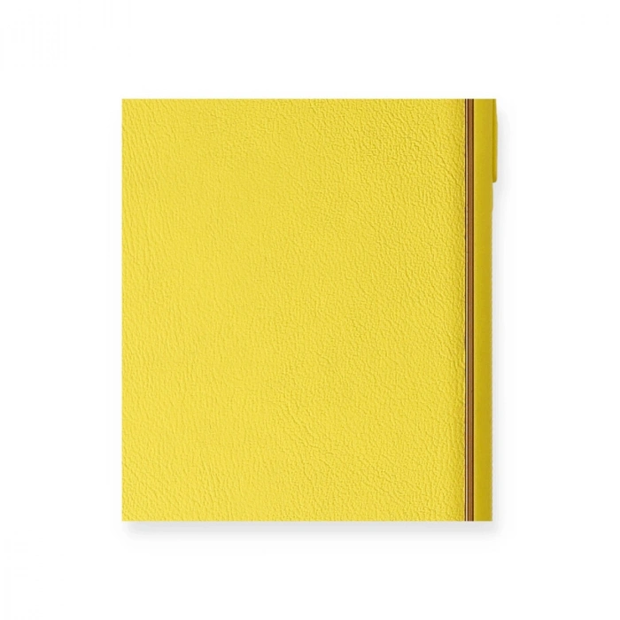 İphone 7 Kılıf Coco Deri Silikon Kapak - Sarı