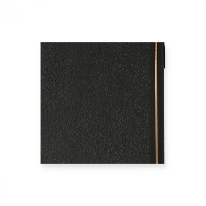 İphone 7 Kılıf Coco Deri Silikon Kapak - Siyah