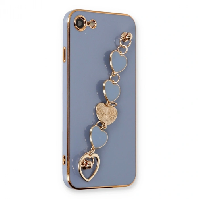 İphone 7 Kılıf Esila Silikon - Gri