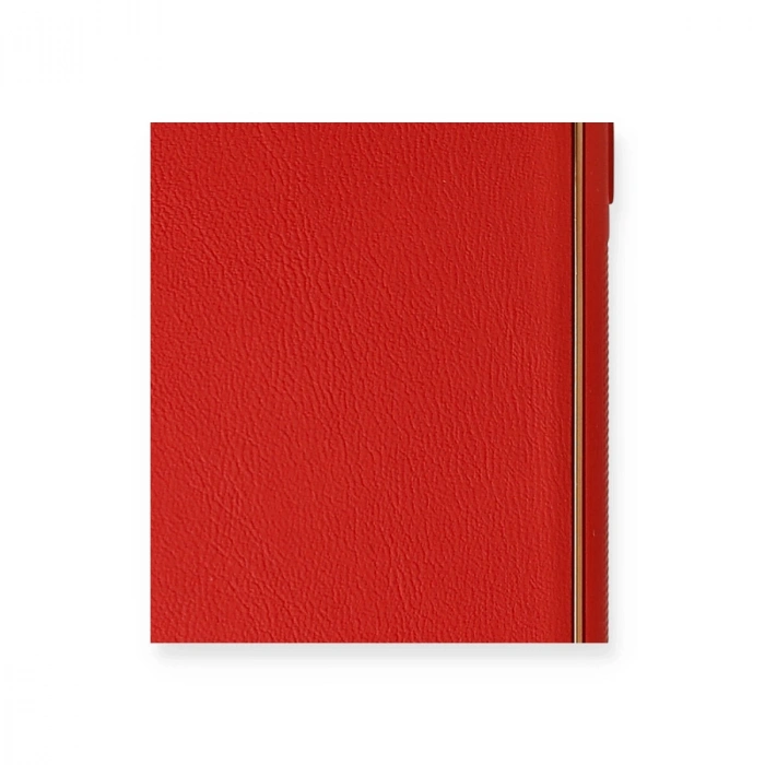 İphone 7 Plus Kılıf Coco Deri Silikon Kapak - Kırmızı