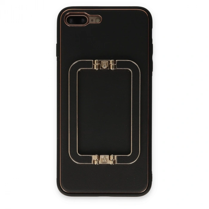 İphone 7 Plus Kılıf Coco Elit Kapak - Siyah