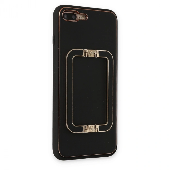 İphone 7 Plus Kılıf Coco Elit Kapak - Siyah