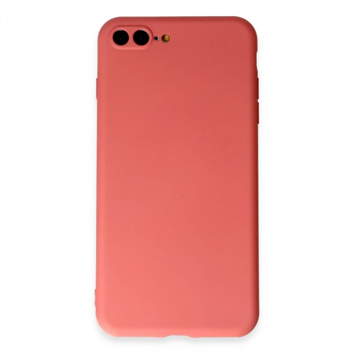 İphone 7 Plus Kılıf First Silikon - Kiremit